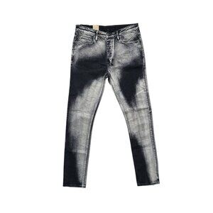 Ksubi Chitch Lucifer Slim Fit Jeans in Black Men's Size 34